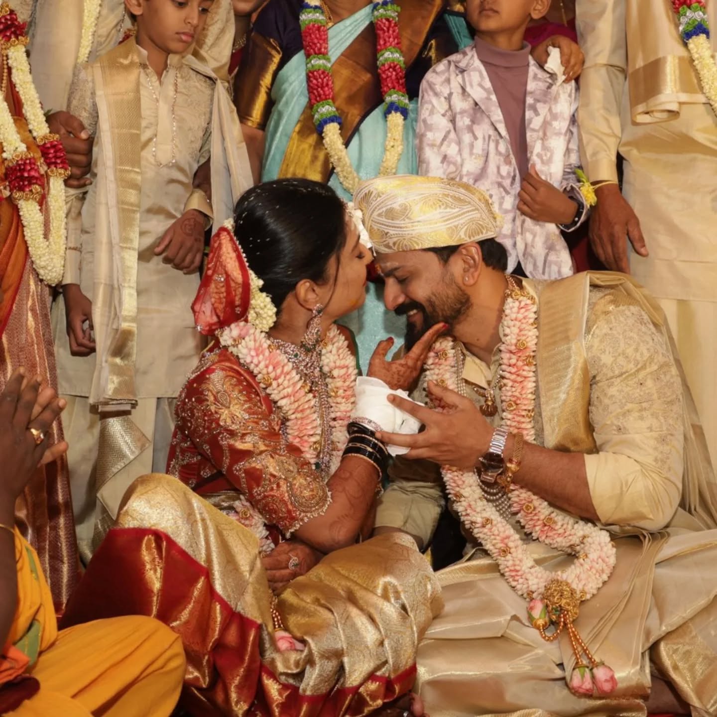 Shivarajkumar attended Dhananjay and Dhanyatha's wedding in Mysore