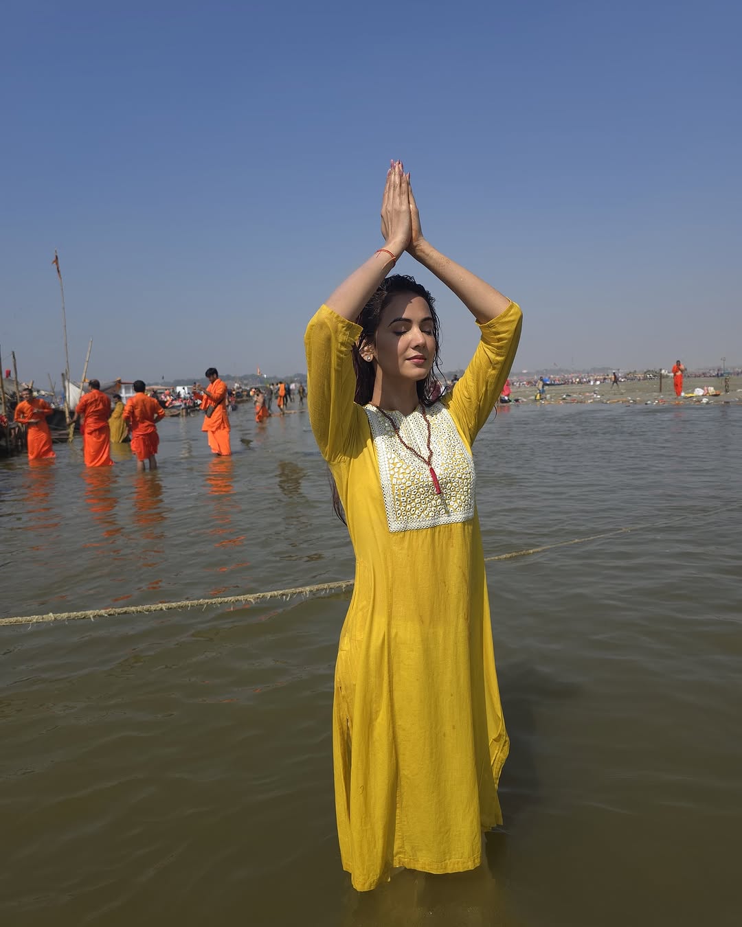 Sonal Chauhan Mahakumbh Mela 2025