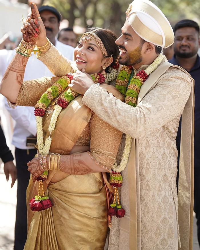 Soundarya Jayamala And Rushabh's Wedding Photos