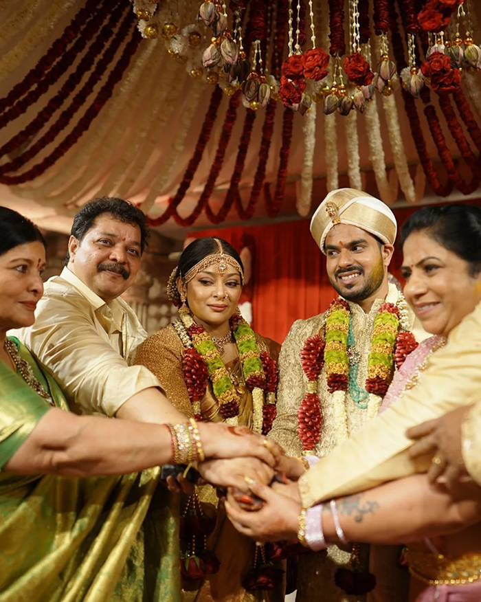 Soundarya Jayamala And Rushabh's Wedding Photos