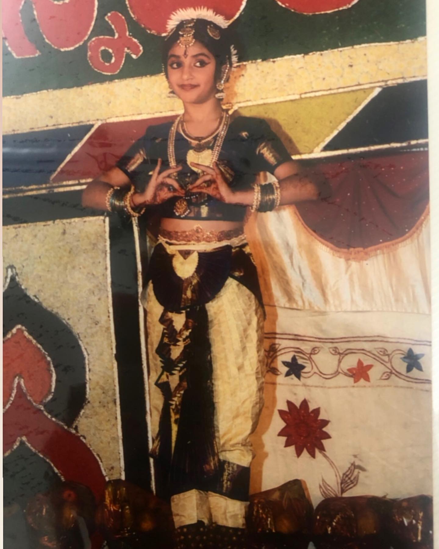 Sreeleela began training in Bharatnatyam at a very young age.