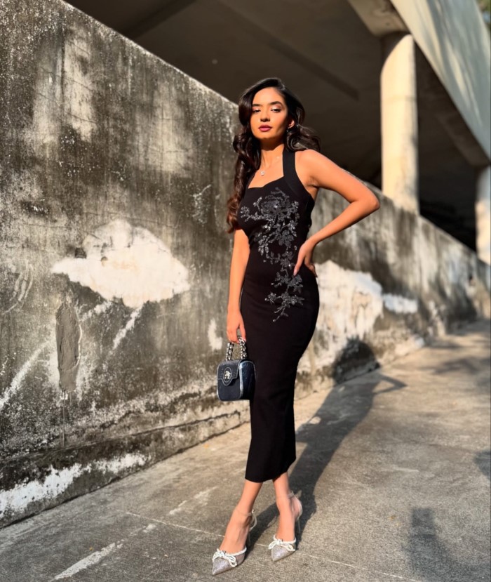 Embracing Halter Neck