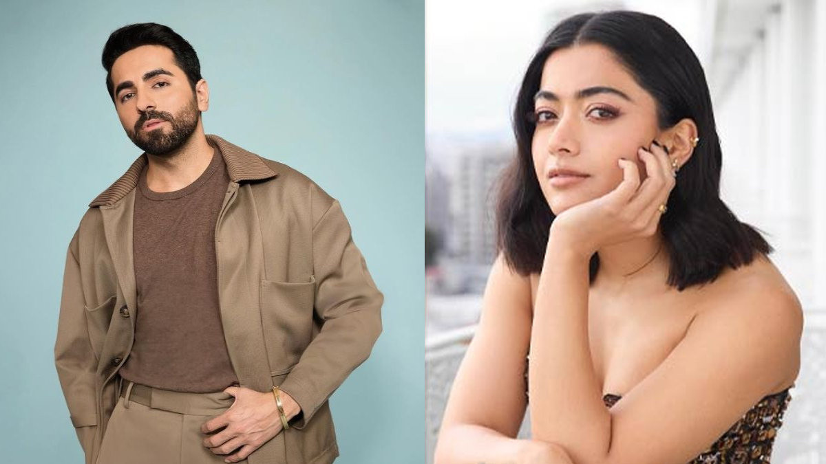 Ayushmann Khurrana and Rashmika Mandanna in Thama