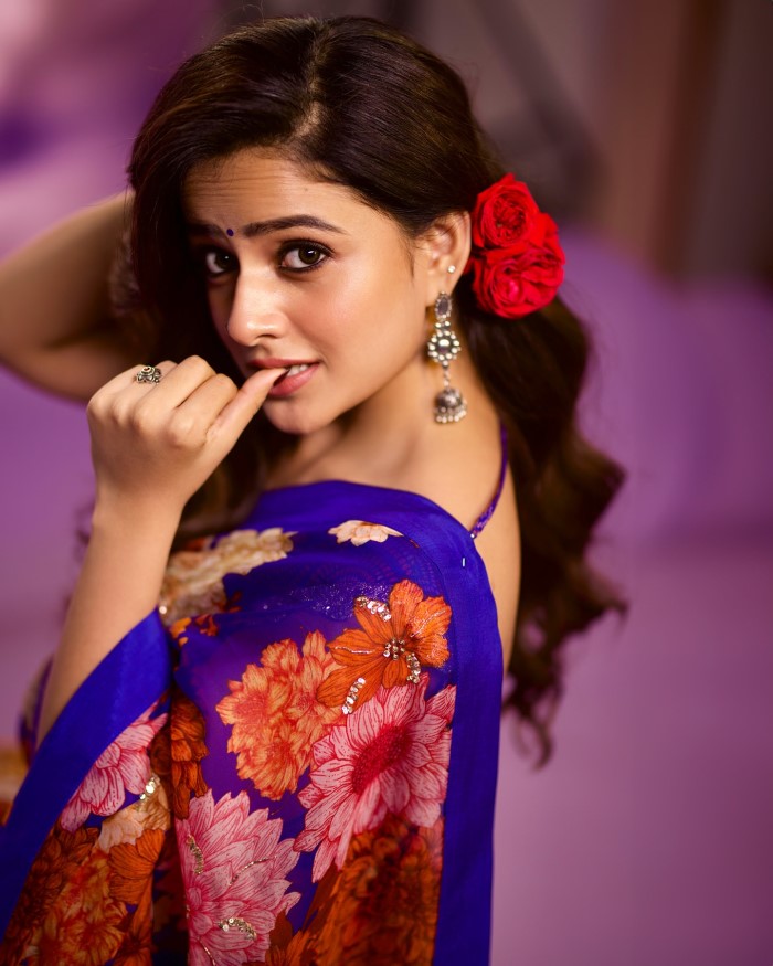 Vaishnavi Chaitanya's Graceful Look In A Beautiful Saree