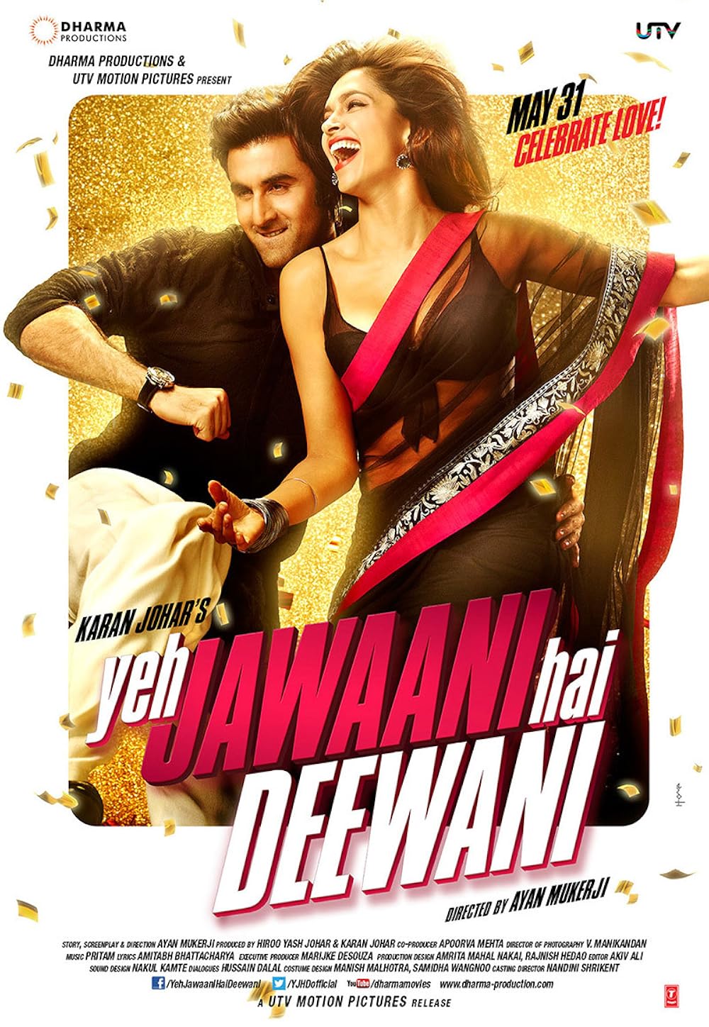 Yeh Jawaani Hai Deewani: Available on Netflix, this film beautifully blends love, friendship, and adventure