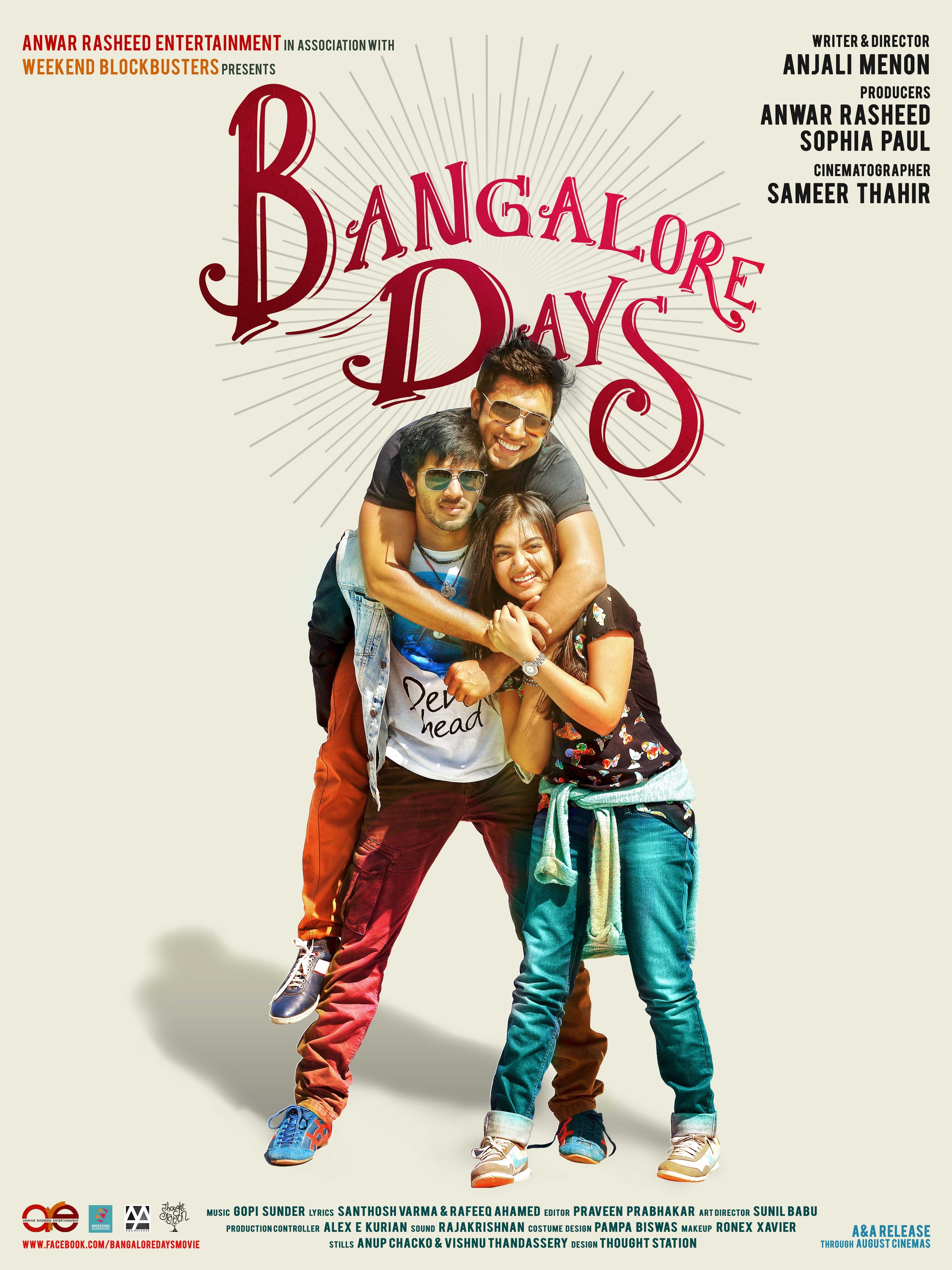 Bangalore Days (Disney+ Hotstar): Directed by Anjali Menon