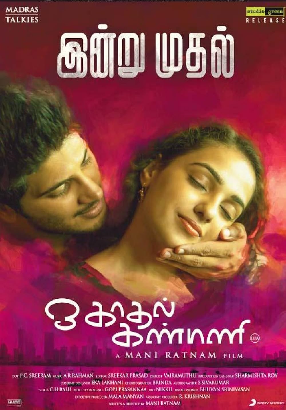 OK Kanmani (Aha): Directed by Mani Ratnam, this contemporary romantic comedy stars Dulquer Salmaan and Nithya Menen as Adi and Tara.