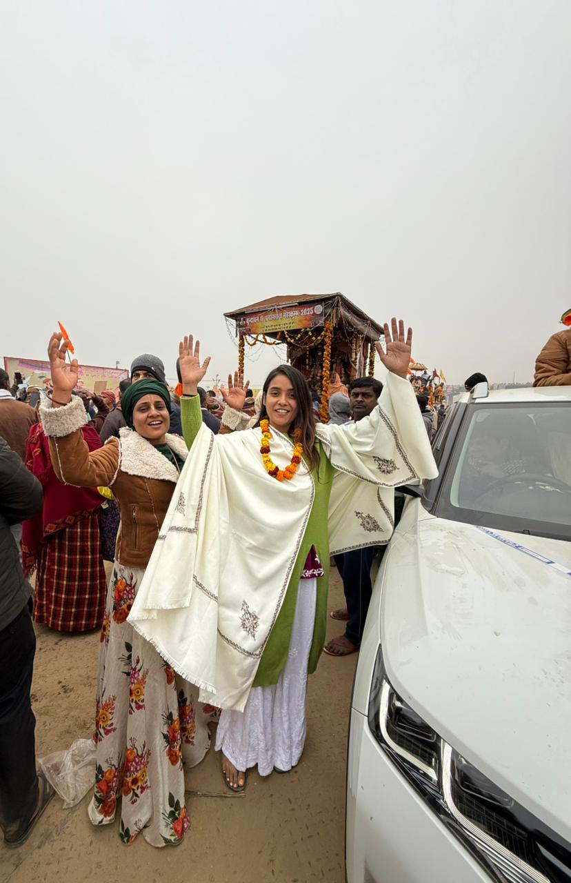 Veronica Vanij: Channeling Love And Devotion Towards Spirituality At Mahakumbh 2025