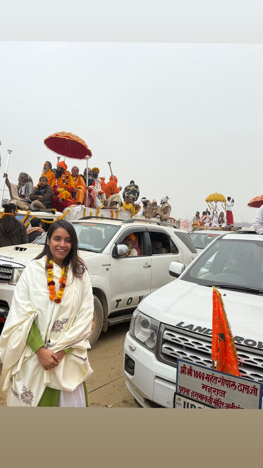 Veronica Vanij: Channeling Love And Devotion Towards Spirituality At Mahakumbh 2025