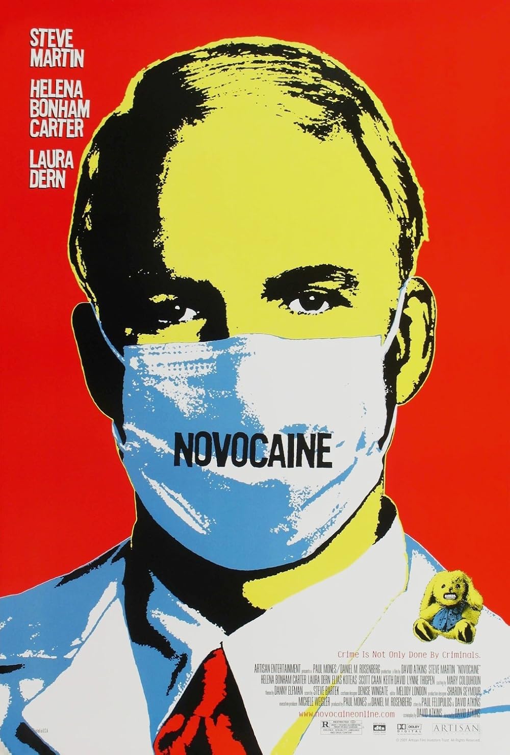 Novocaine  A love worth fighting for—Nate risks everything for the love of his life, using his inability to feel physical pain to rescue her from captivity.