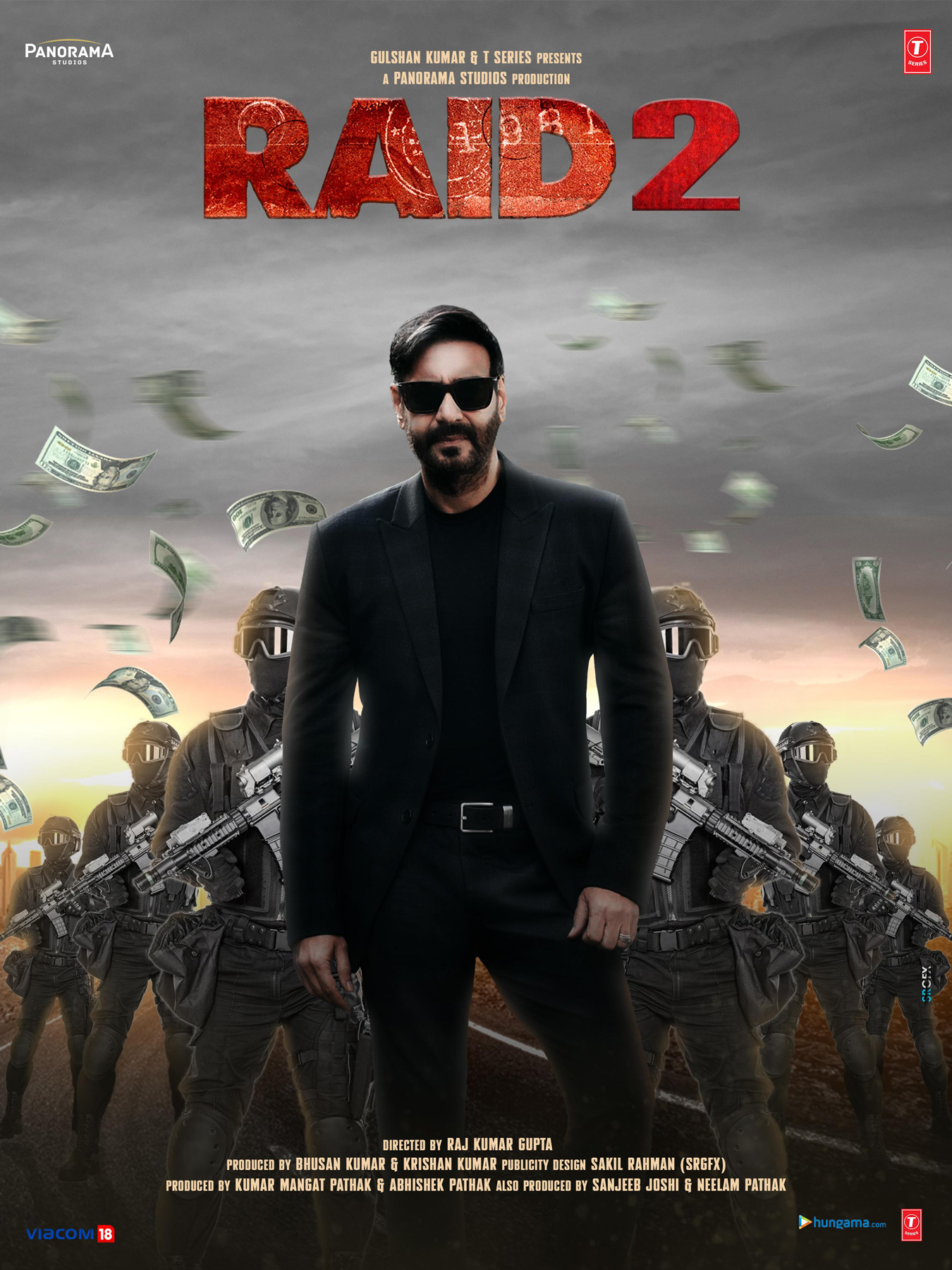 Ajay Devgn returns as Amay Patnaik in Raid 2 is Releasing on 1st May 2025