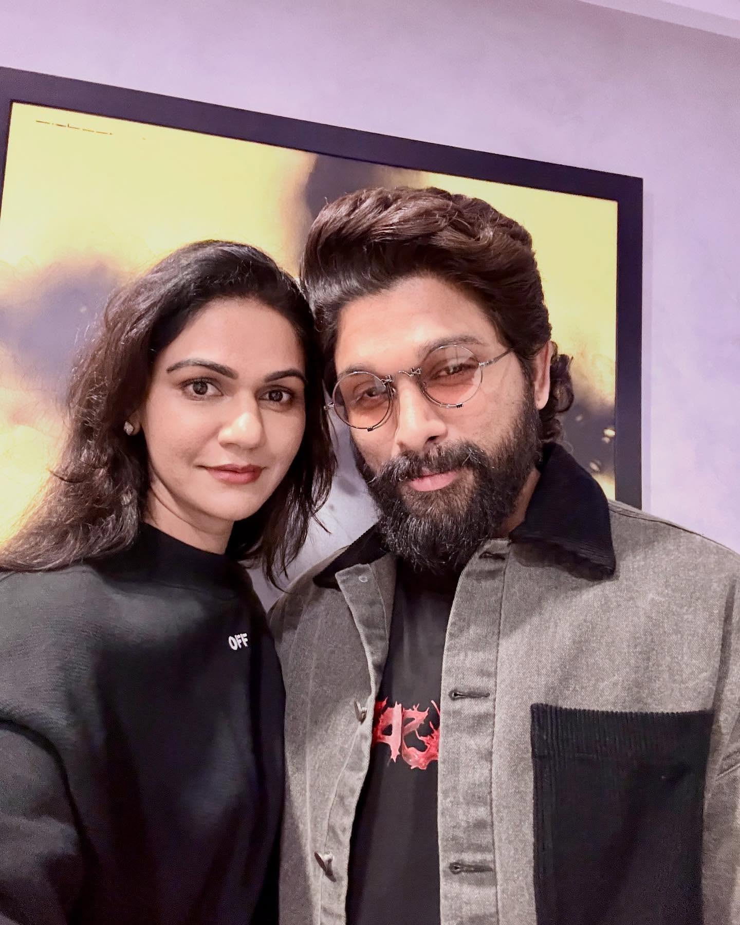 Allu Arjun and Sneha Reddy's Heartwarming 14th Anniversary Celebration