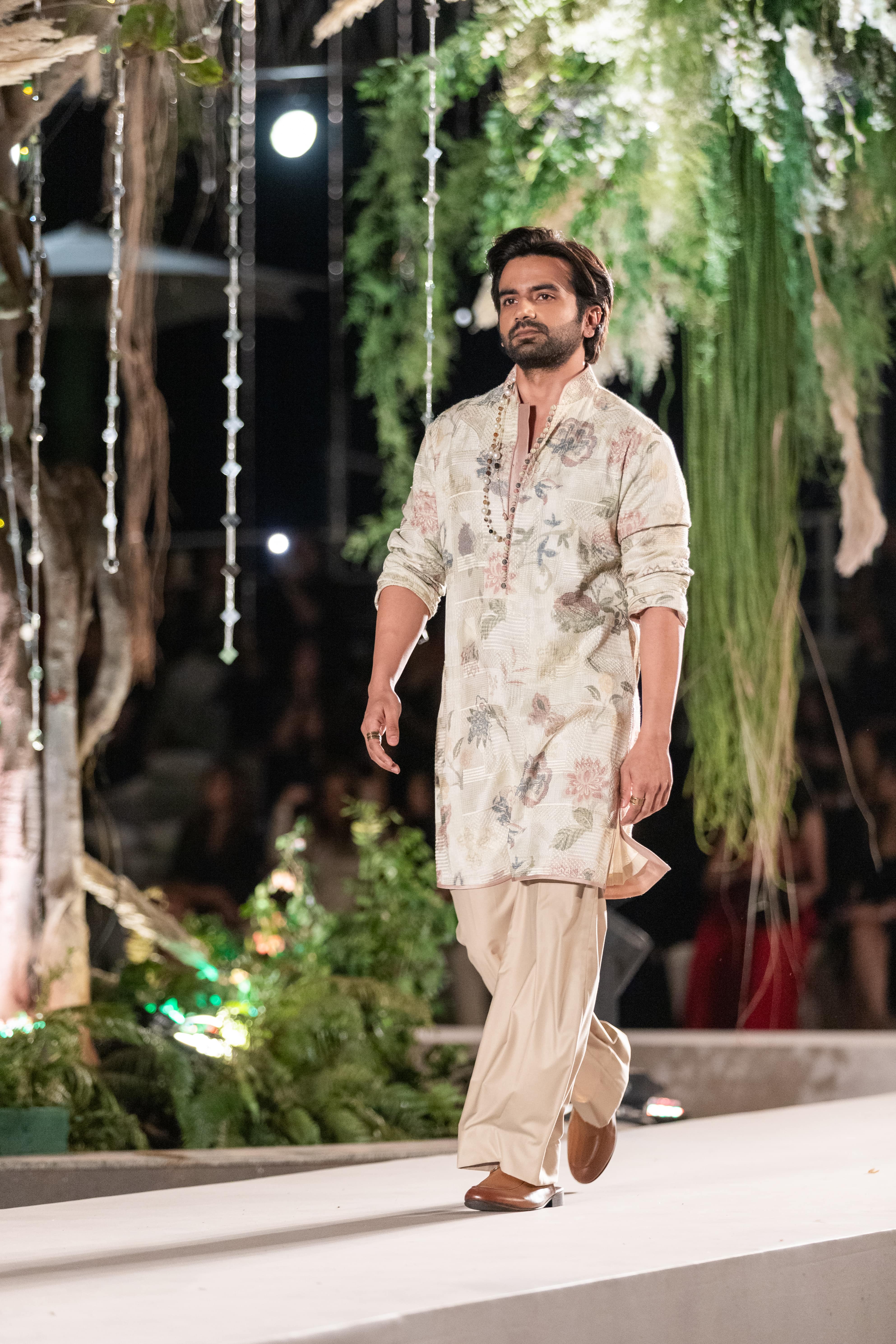Ayush Mehra's Runway Debut for Tarun Tahiliani at Mumbai Fashion Event