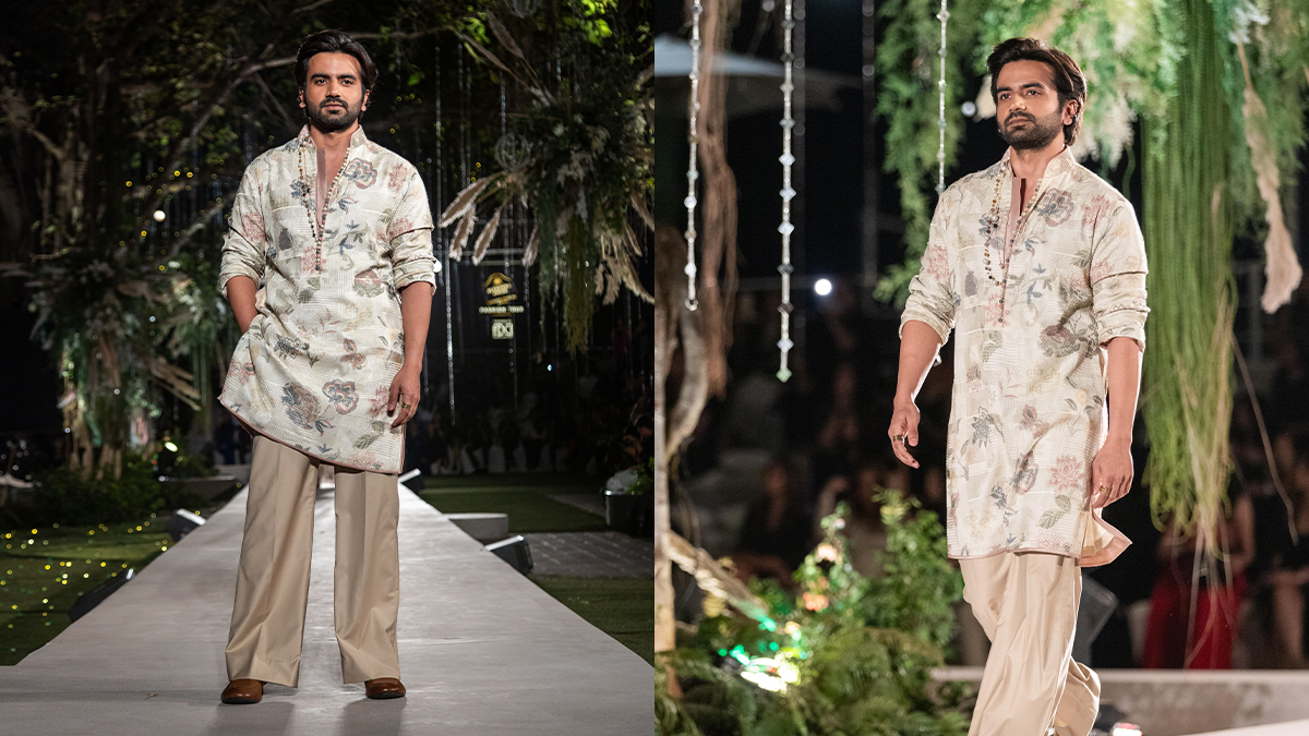 Ayush Mehra's Runway Debut for Tarun Tahiliani at Mumbai Fashion Event