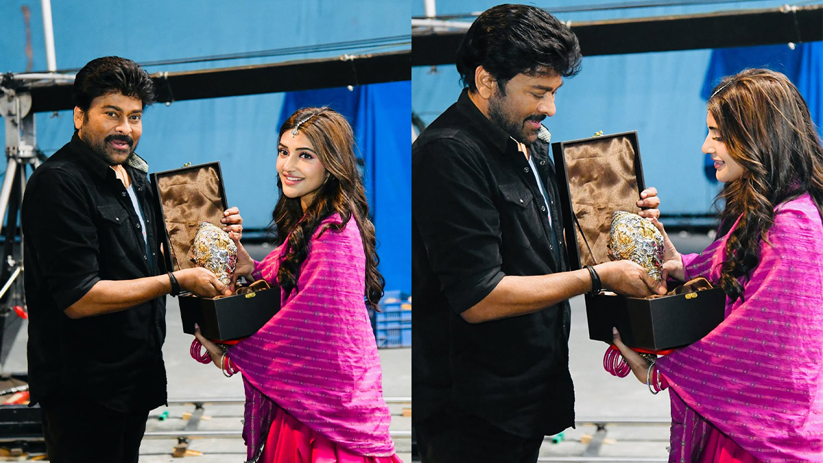 Chiranjeevi Surprises Sreeleela with a Special Women's Day gift