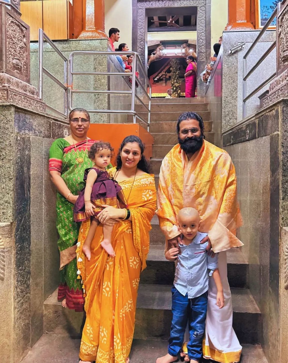 Rishab Shetty family moments