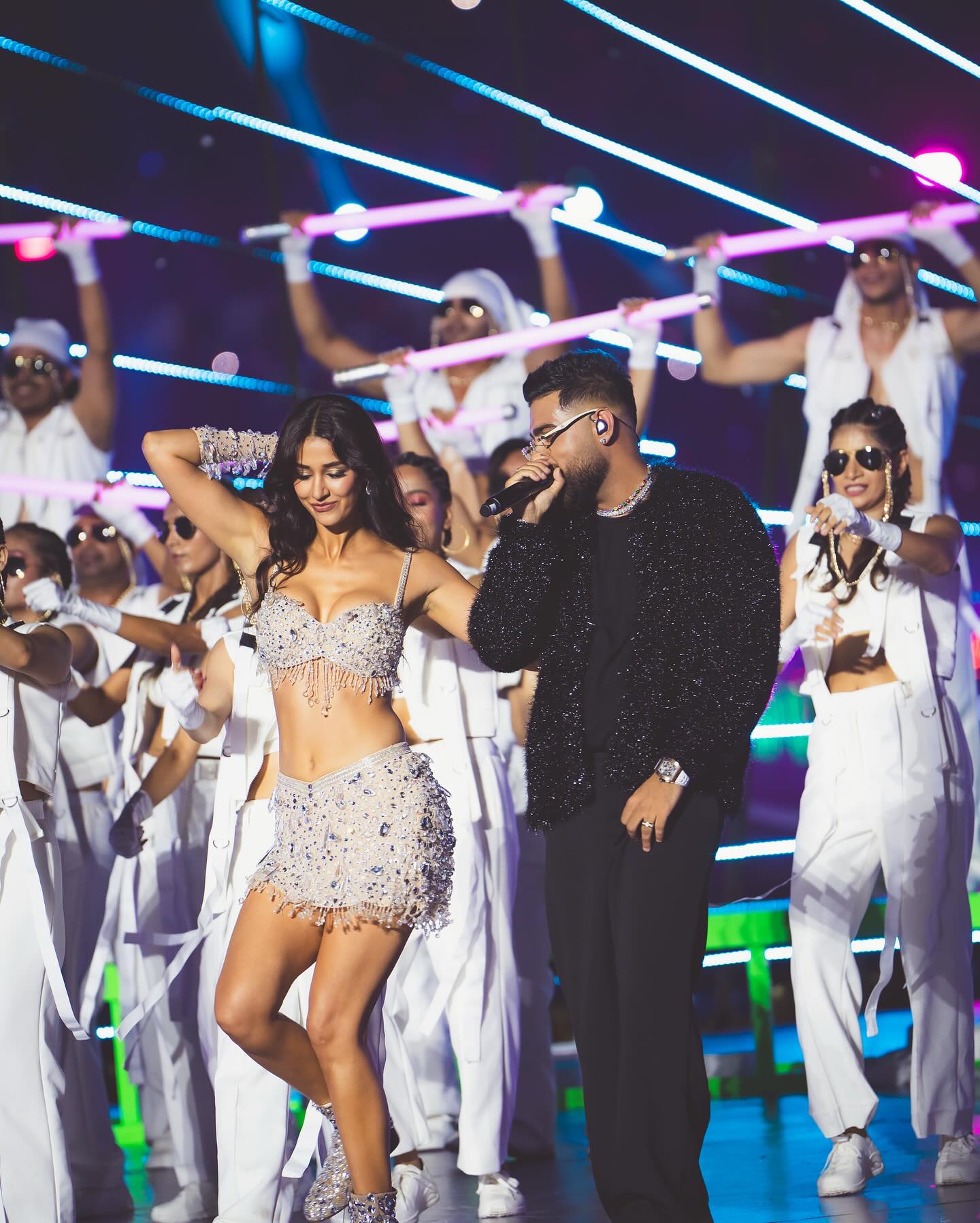 Karan Aujla And Disha Patani Ignite IPL 2025 Opening Ceremony With Electrifying Performance