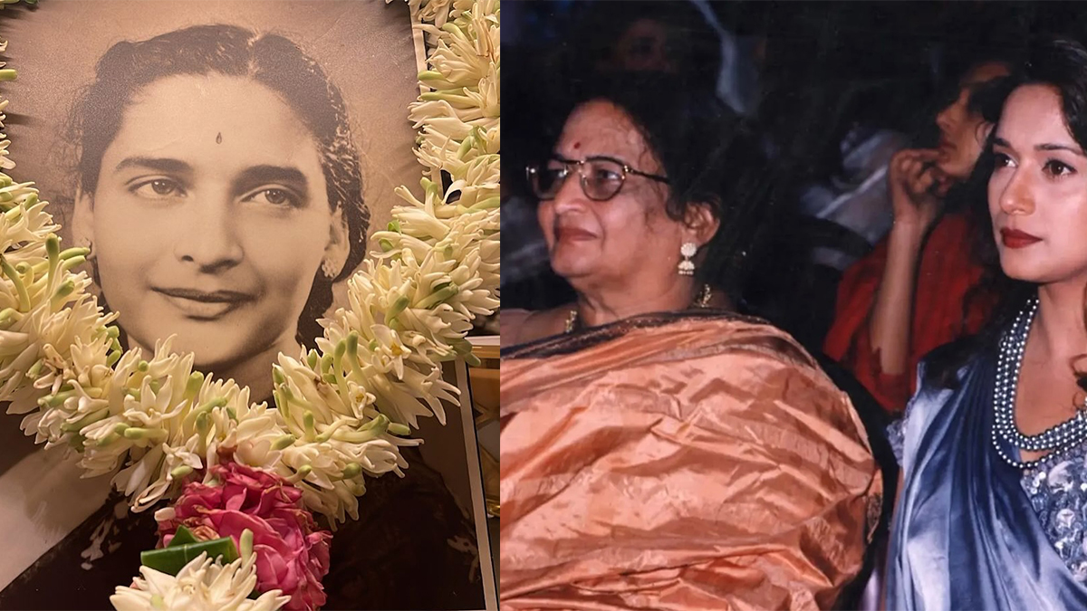 Madhuri Dixit Pens Emotional Tribute To Late Mother Snehlata Dixit