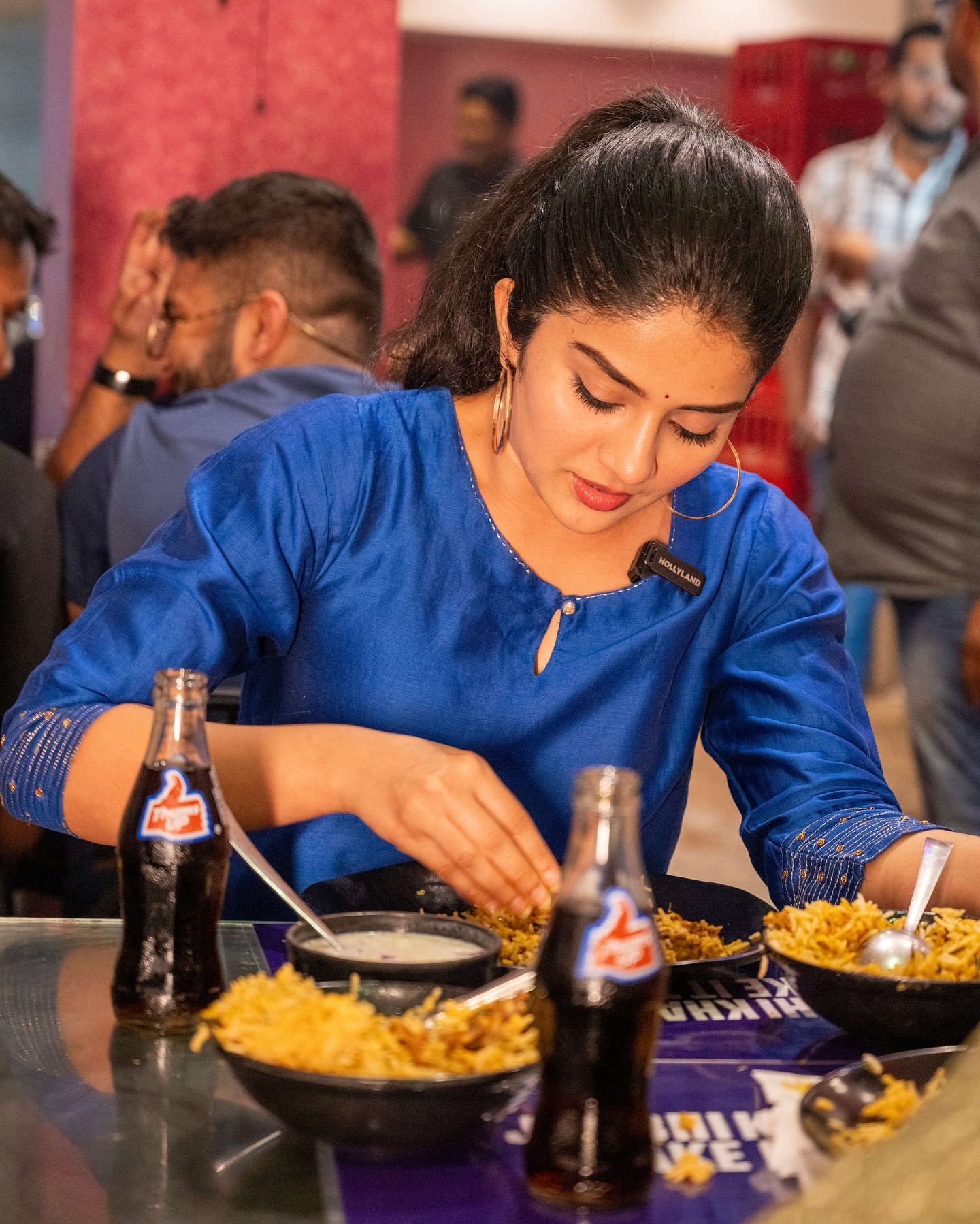 Megha Shetty shares a glimpse of her Biryani, Thums Up toofani joy