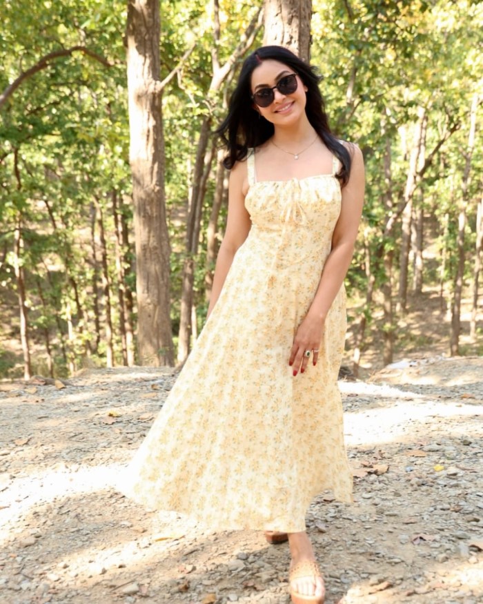 भाभी जी घर पर है में अंगूरी भाभी का किरदार निभाने वाली एक्ट्रेस शुभांगी अत्रे नवरात्रि में पूरे 9 दिन तक व्रत रखती है