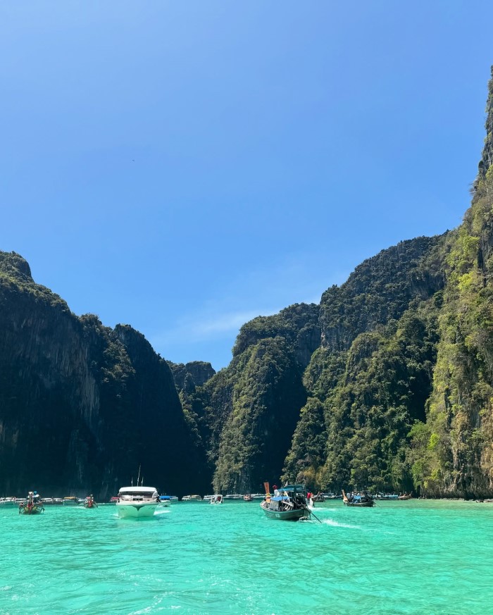 Priya Banerjee Stuns In Black Swimsuit During Maya Bay Vacation