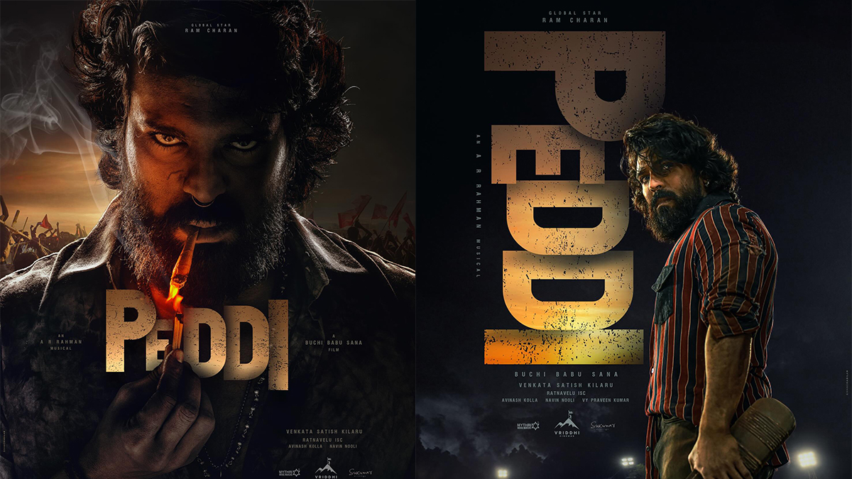 Ramcharan's Peddi first look poster out on his birthday