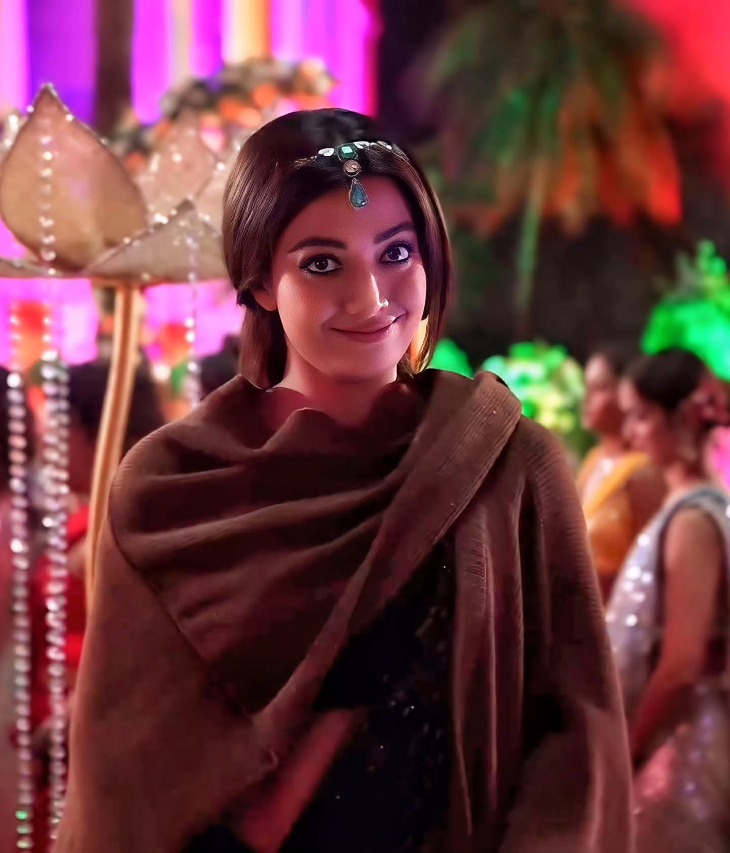 Rashmika Mandanna in behind the scenes photos of Zohra Zabeen song from the film Sikandar