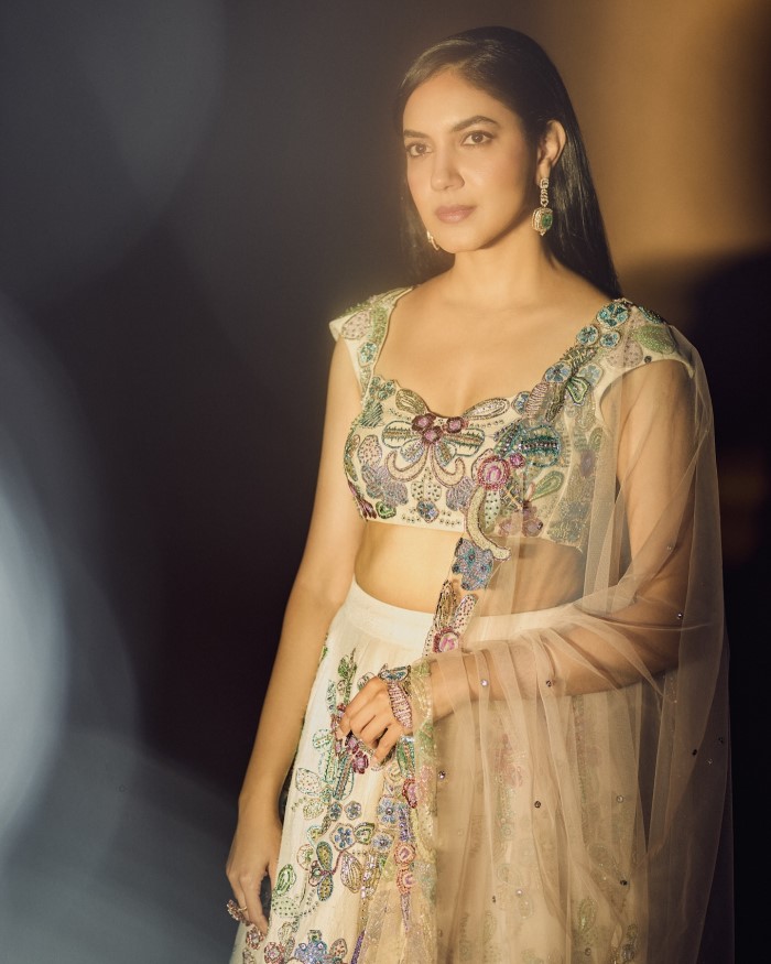 Ritu Varma Dazzles In Exquisite Embroidered Lehenga
