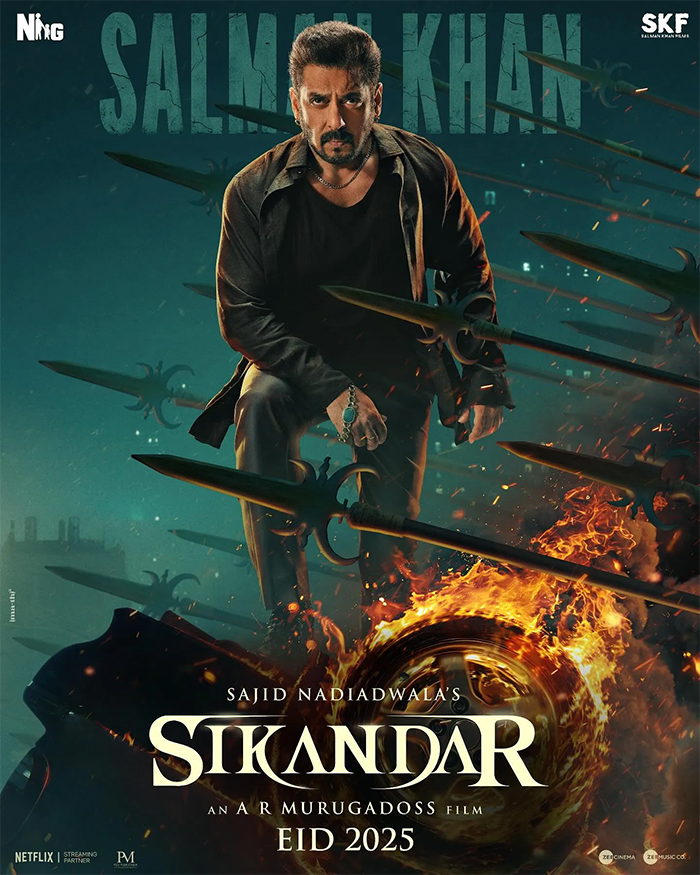 Salman Khan film Sikandar poster