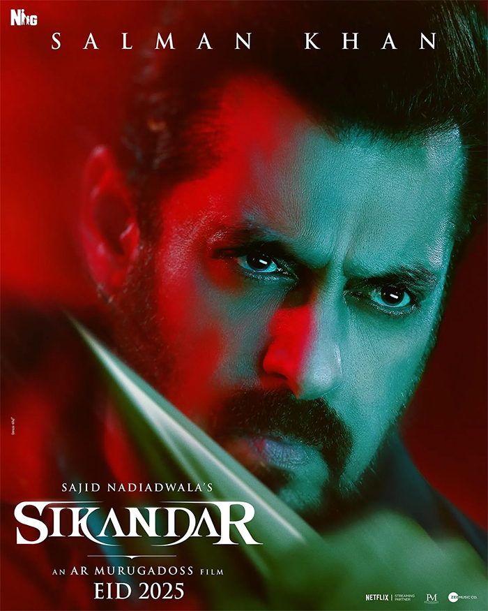 Salman Khan film Sikandar poster