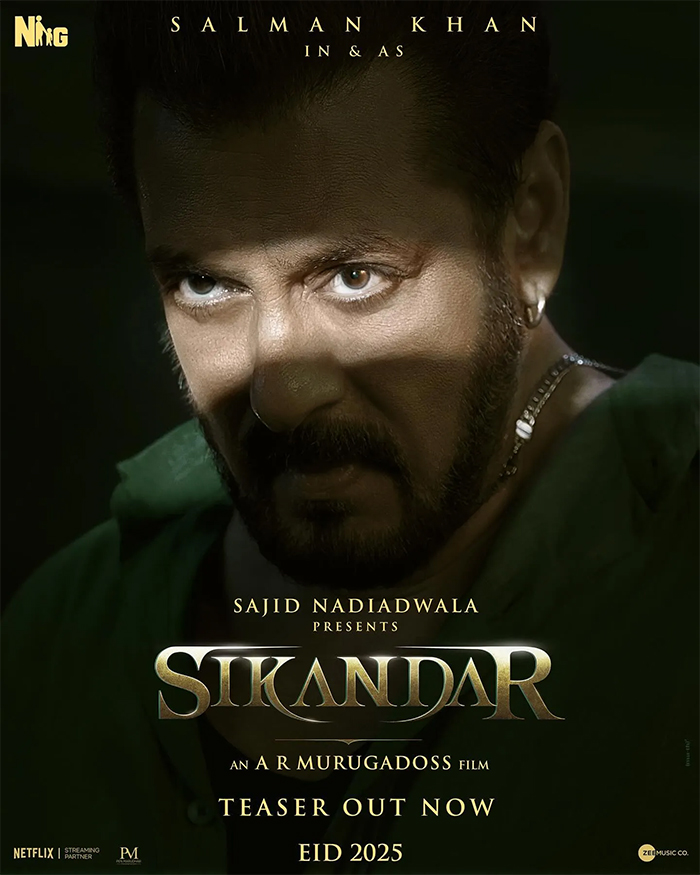 Salman Khan film Sikandar poster