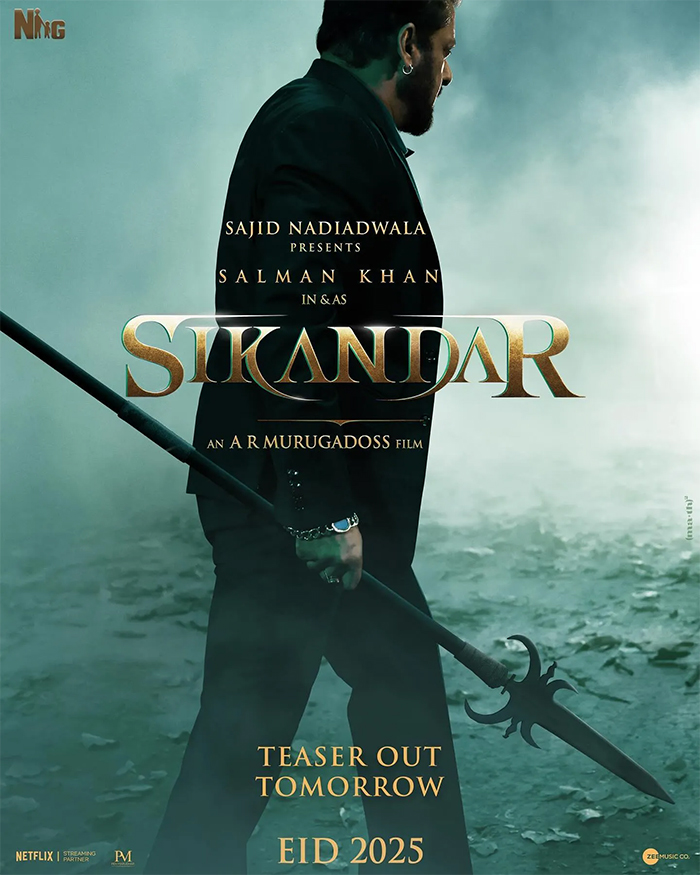 Salman Khan film Sikandar poster