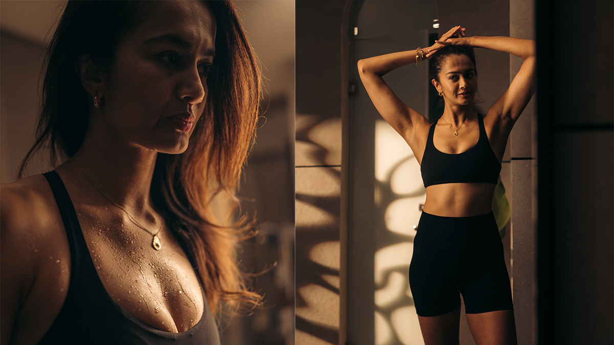 Shubra Aiyappa sweats it out in her post-Yoga pics