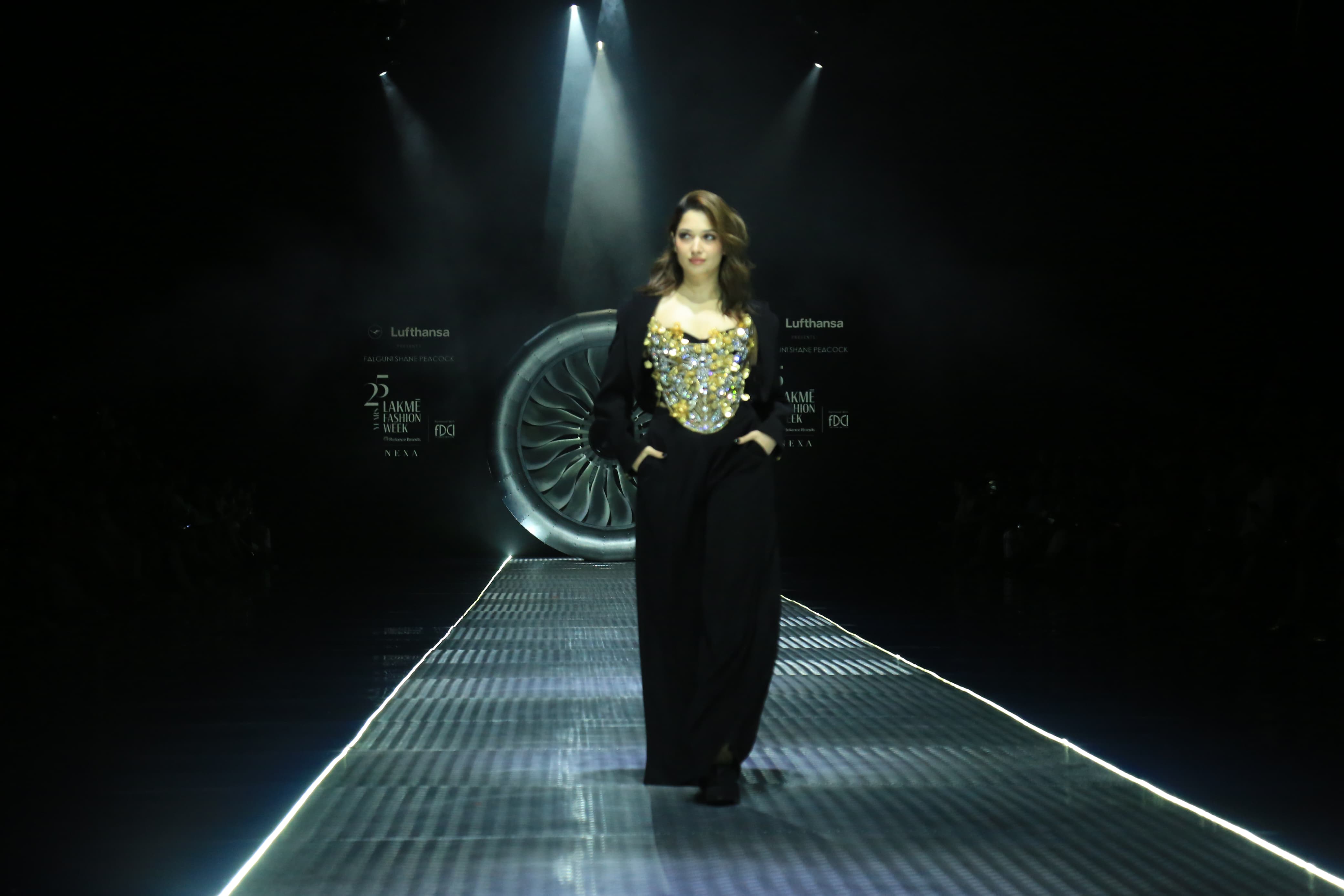 Tamannaah Bhatia Stuns As Showstopper At Lakme Fashion Week 2025