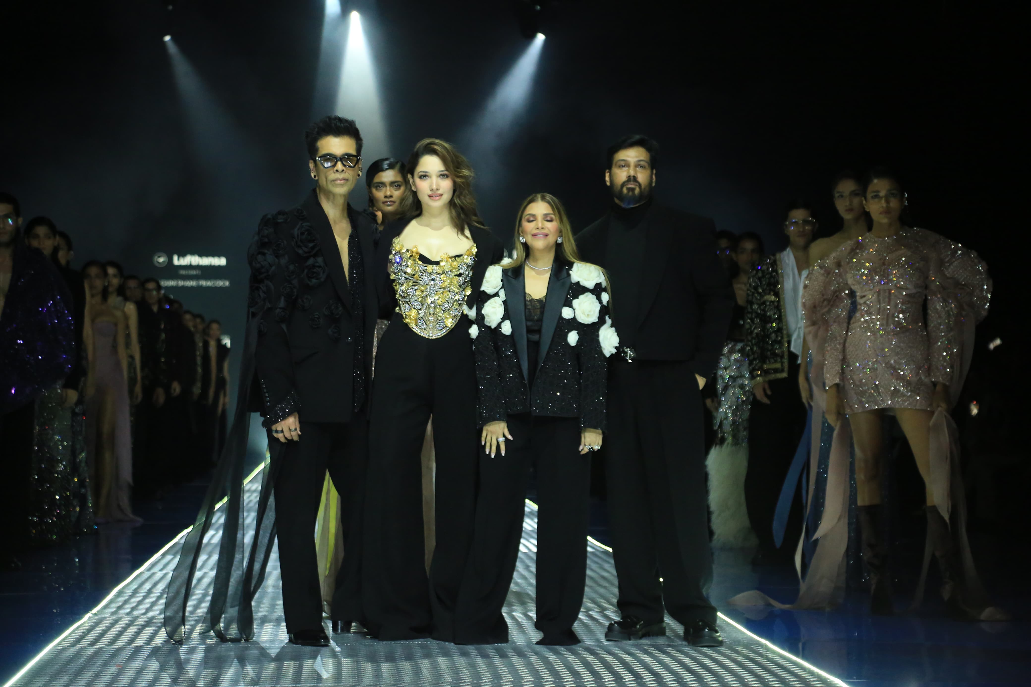 Tamannaah Bhatia Stuns As Showstopper At Lakme Fashion Week 2025