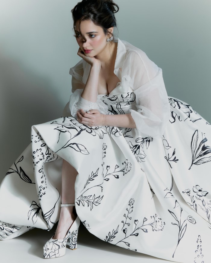 Tamannaah Bhatia's Timeless Beauty In Snow-White Attire