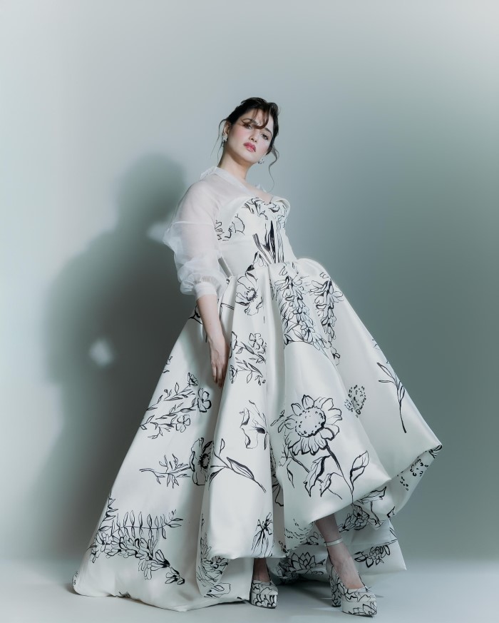 Tamannaah Bhatia's Timeless Beauty In Snow-White Attire