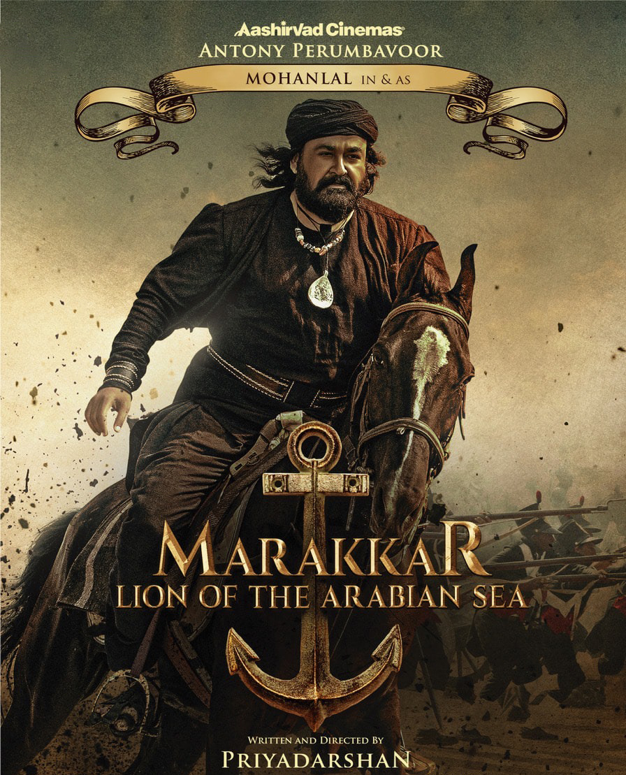 Marakkar: Arabikadalinte Simham (2021): This historical epic, starring Mohanlal, grossed ₹20 crore worldwide on its first day.