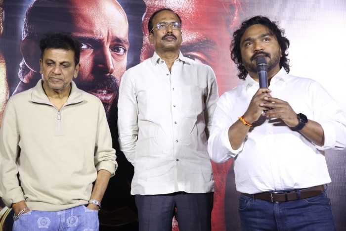 45 Movie Teaser Launch: Upendra And Shiva Rajkumar At Hyderabad