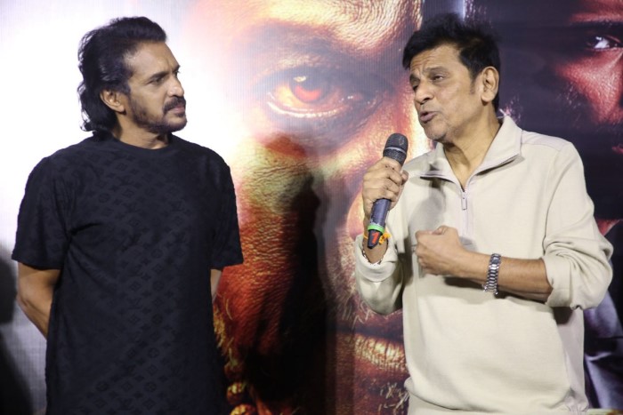 45 Movie Teaser Launch: Upendra And Shiva Rajkumar At Hyderabad