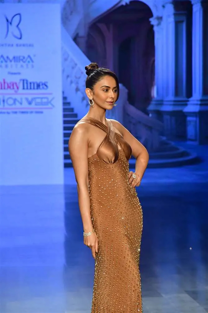 Actress Rakul Preet Singh at Bombay Times Fashion Week