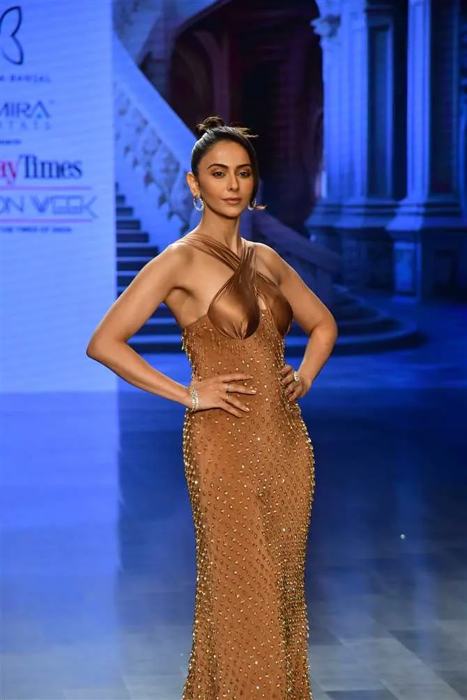 Actress Rakul Preet Singh at Bombay Times Fashion Week