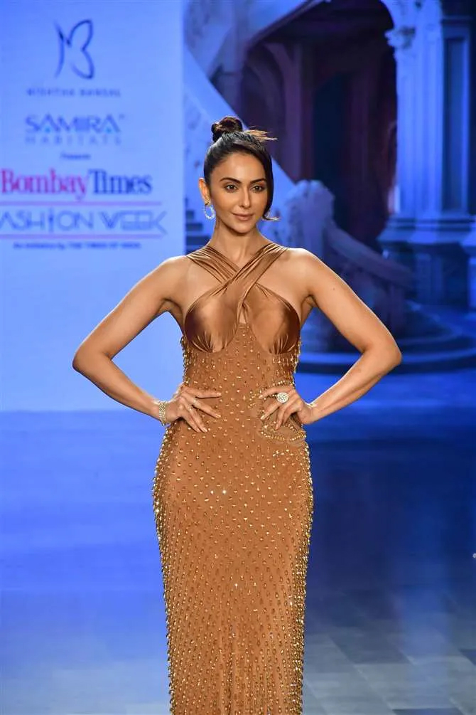 Actress Rakul Preet Singh at Bombay Times Fashion Week
