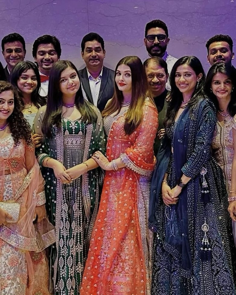 Aishwarya Rai And Abhishek Bachchan’s Family Wedding Appearance Goes Viral