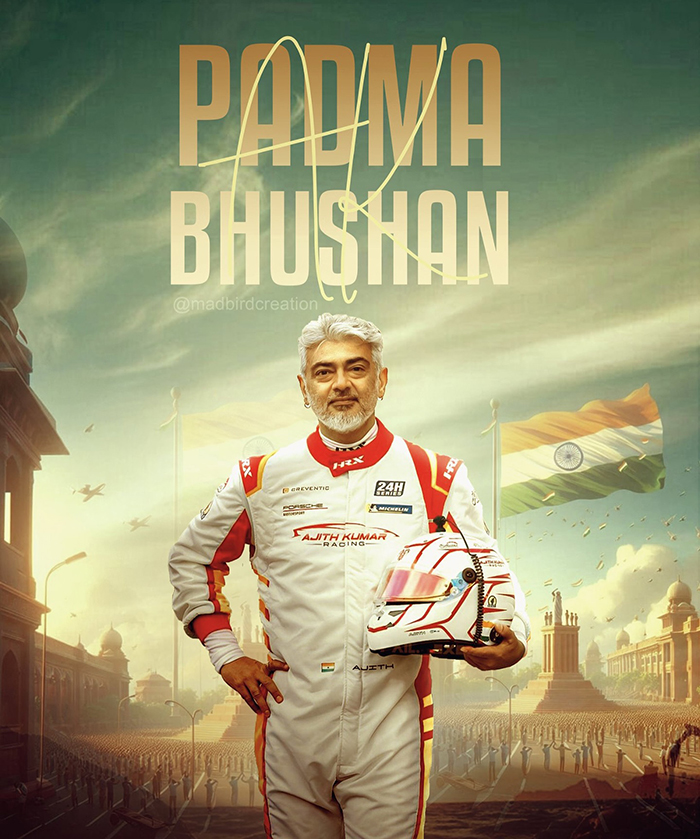 Ajith Kumar's Padma Bhushan Glory A Milestone In Indian Cinema