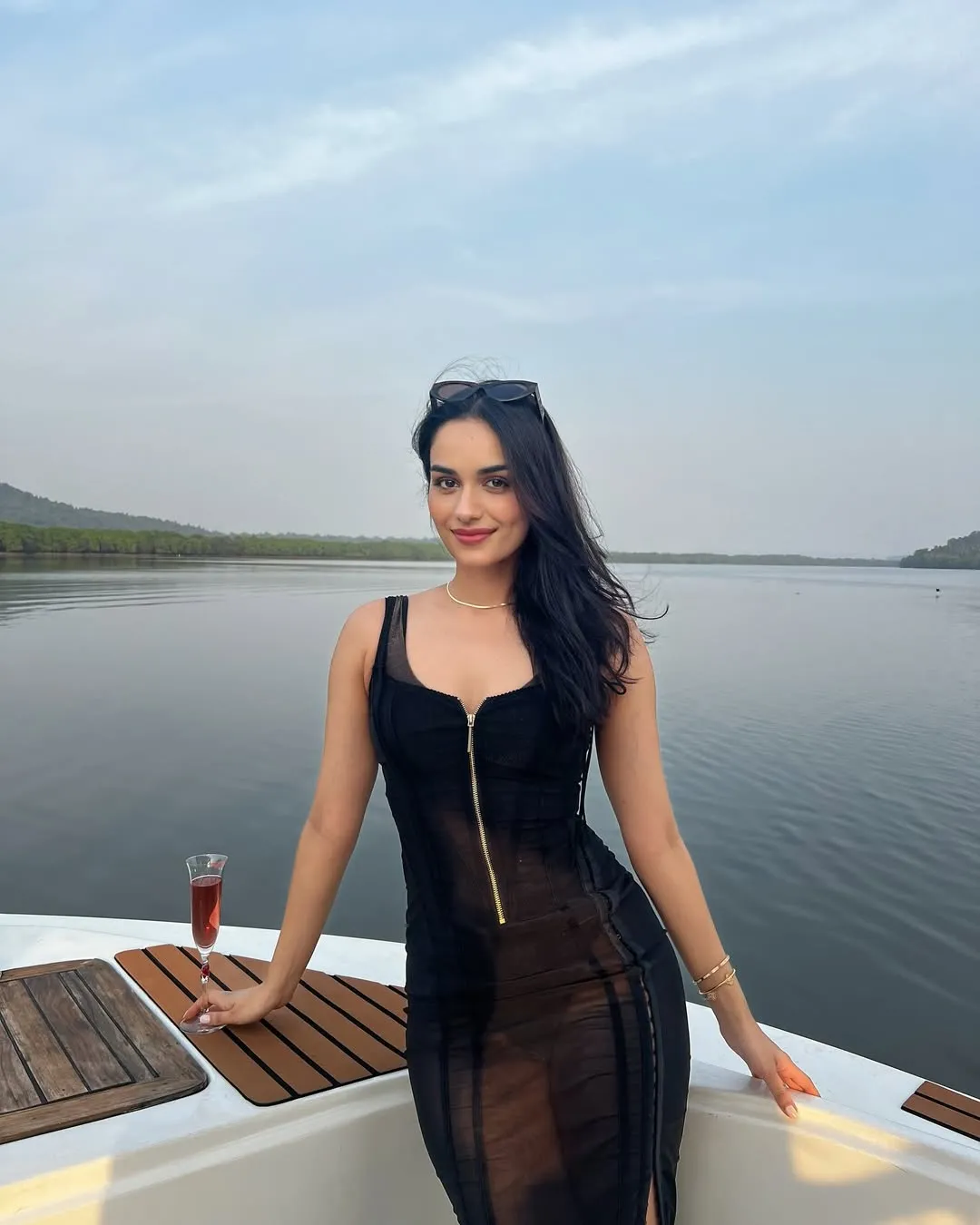 Manushi Chhilla  beach side outfit
