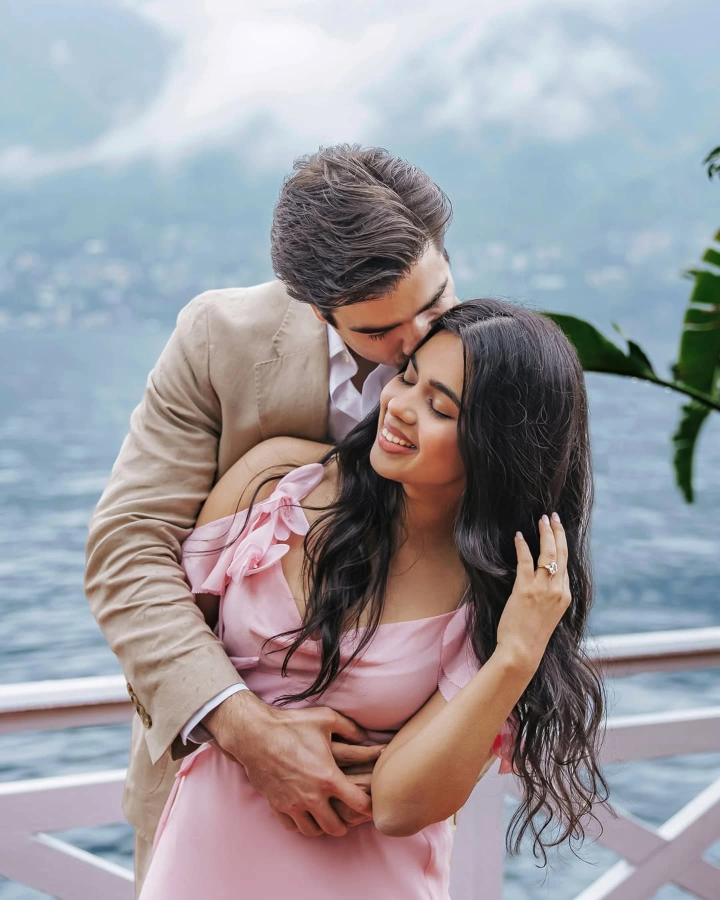 Arjun Sarja’s Second Daughter Anjana Arjun Gets Engaged In A Stunning Lake Como Ceremony