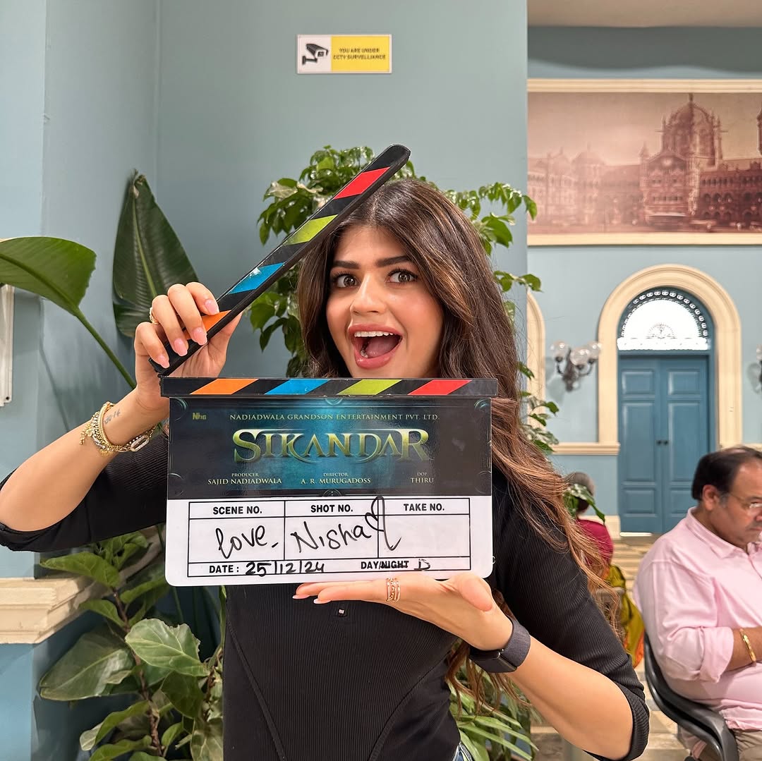 Behind The Scenes: Anjini Dhawan And Salman Khan’s Magical Collaboration In Sikandar