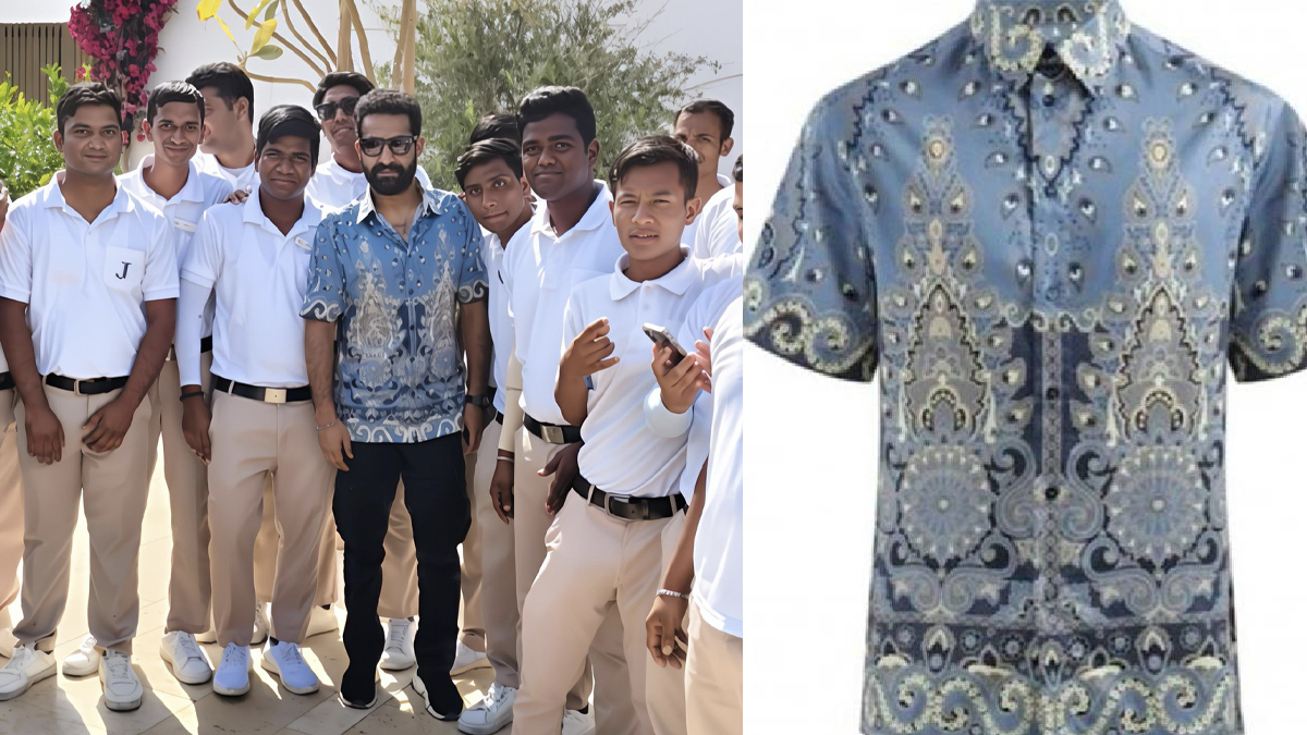 Jr. NTR’s ₹85,000 Designer Shirt Sparks Luxury Fashion Debate