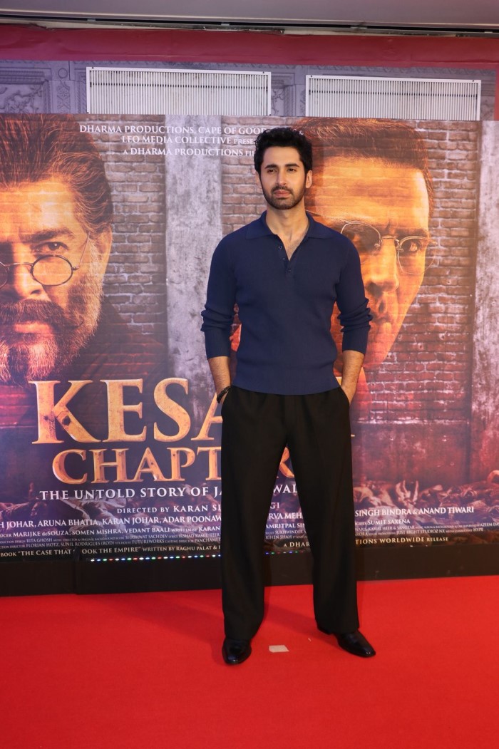 Lakshya graced at the premiere of Kesari Chapter 2